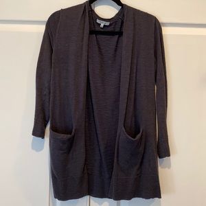 Madewell Lightweight Purple Cardigan